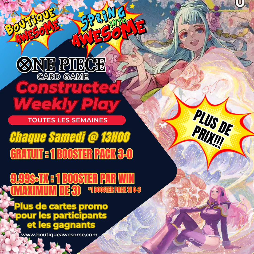 One Piece - Nouvel inventaire / New Inventory
